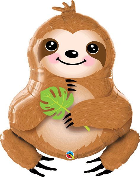 Sloth 39" Foil Balloon