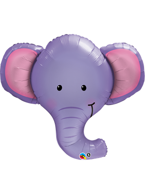 Ellie The Elephant 39" SuperShape Foil Balloon