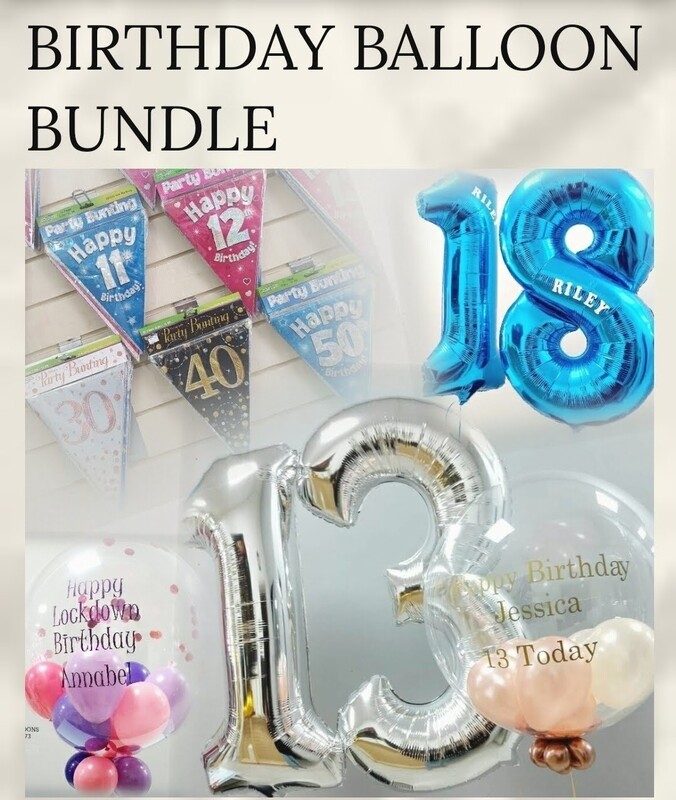 Birthday Balloon Bundle - A