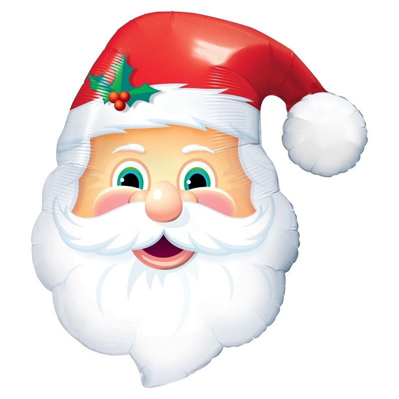 Jolly Santa Christmas Balloons