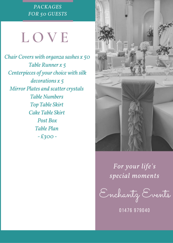 50 GUESTS - LOVE package
