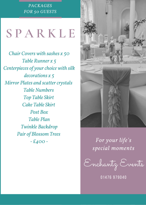 50 GUESTS - SPARKLE package