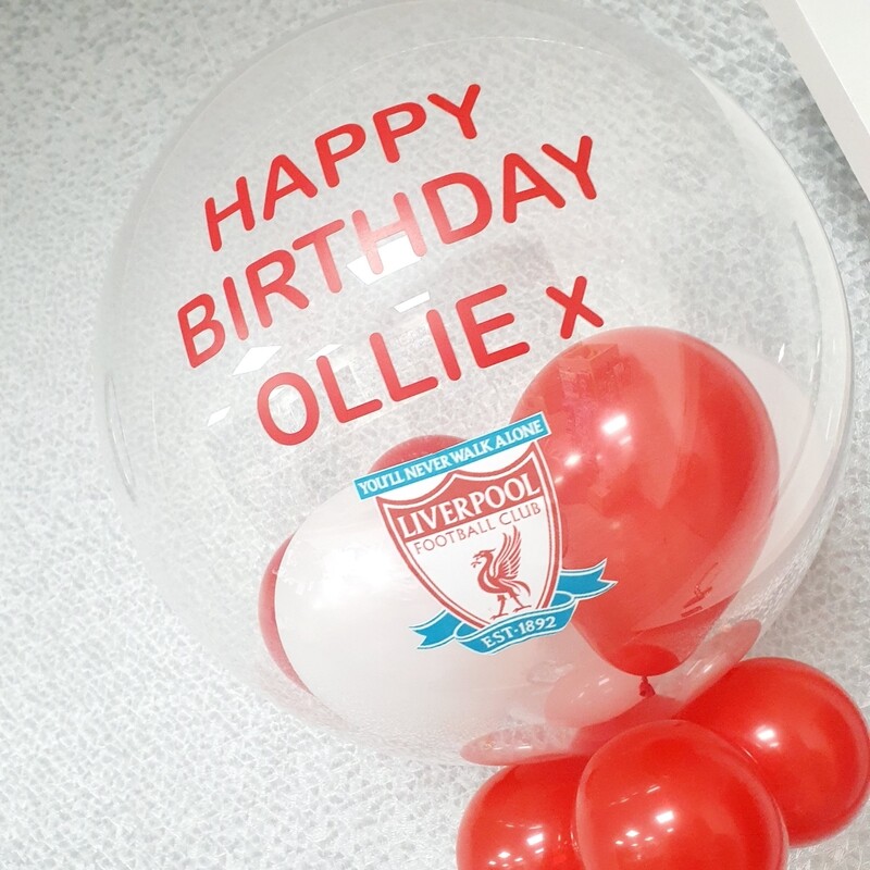 Personalised Bubble Balloon with a logo / photo