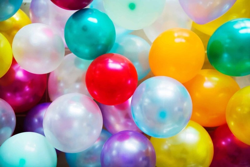 Self inflating latex balloons  