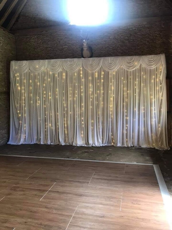 Twinkle Backdrop hire