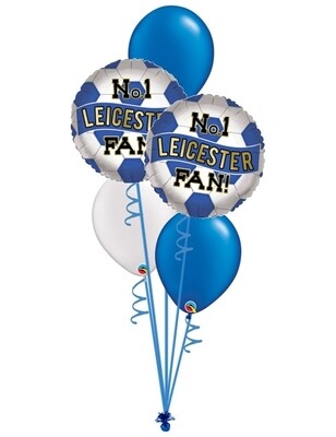 NO 1 Leicester fan balloon bouquet 