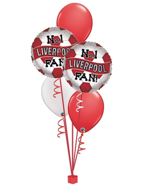 NO 1 Liverpool fan balloon bouquet 