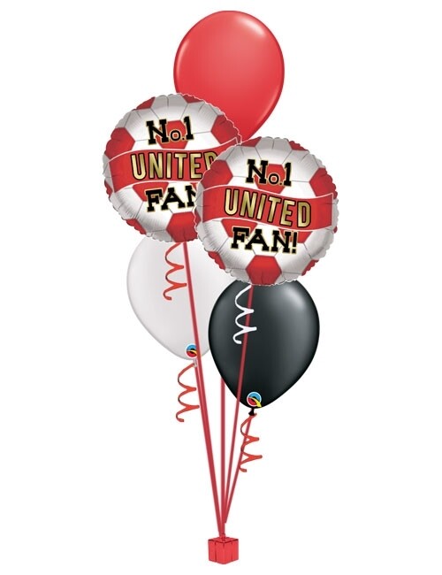 NO 1 United fan balloon bouquet 