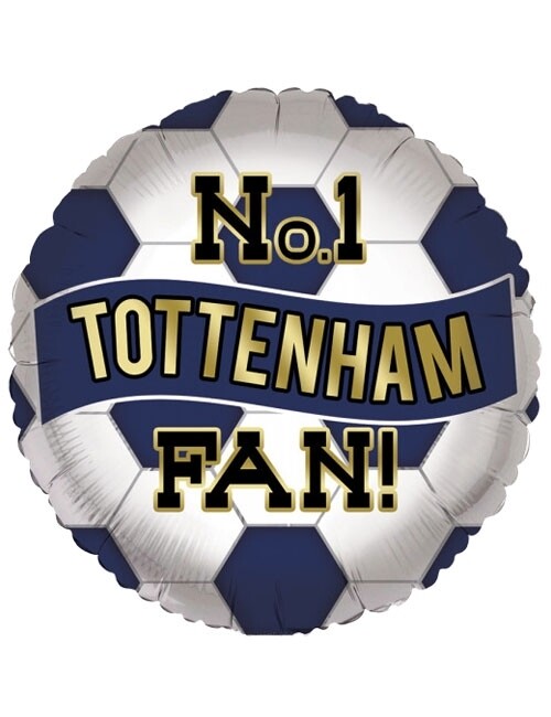 No 1 Tottenham  fan foil balloon