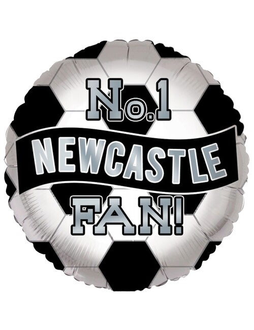 No 1 Newcastle fan foil balloon