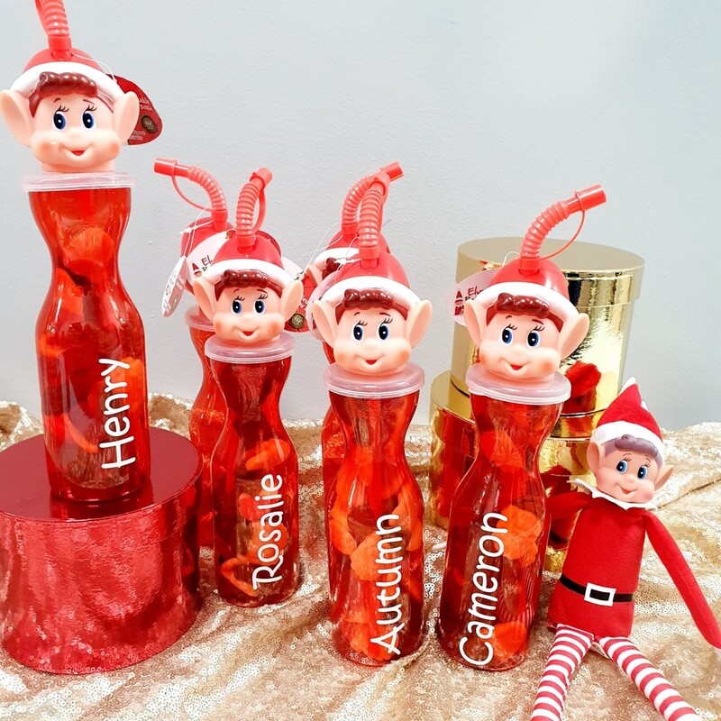 Personalised Elf bottles 