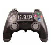 Level Up Jumbo Controller 27" Foil Balloon