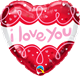 I LOVE YOU foil balloon 