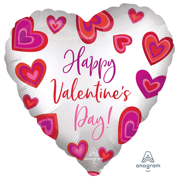 HAPPY V DAY foil balloon 