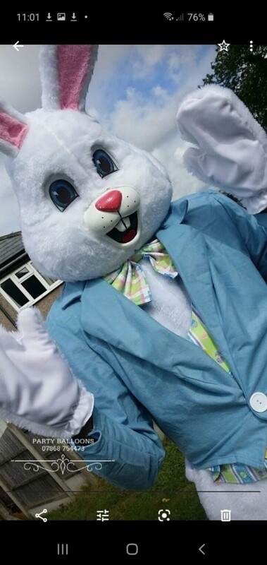 Easter Bunny visit