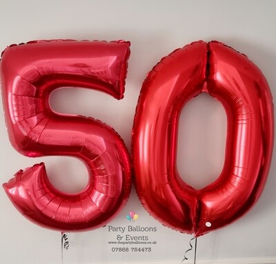 Large Number Balloons