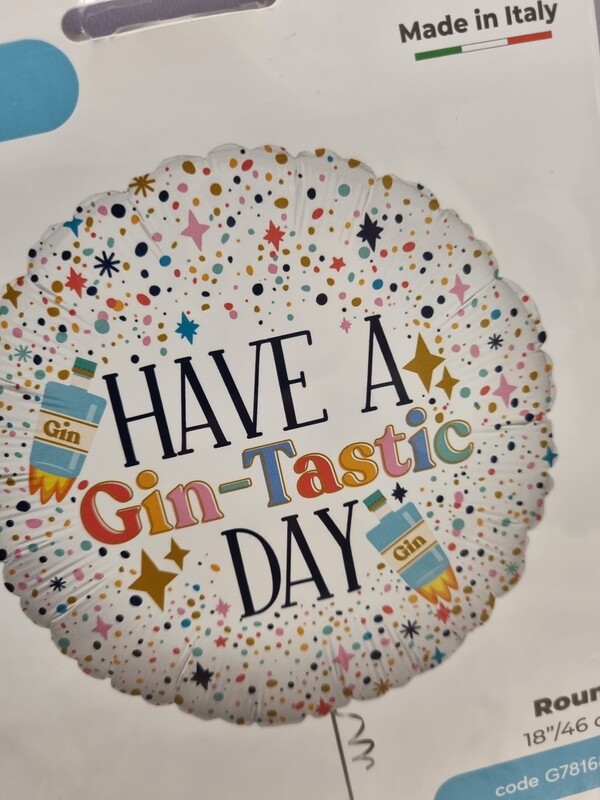 Have A Gin tastic Day Foil Balloon 