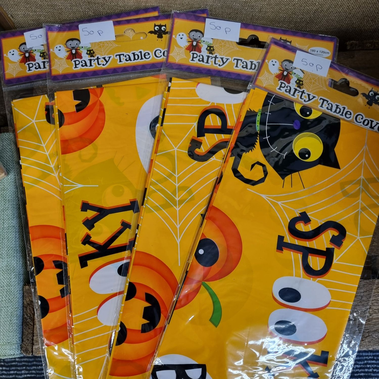 Halloween Party Table Covers