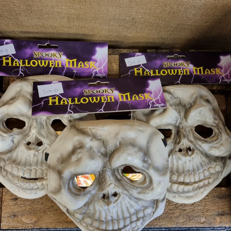 Spooky Halloween Masks Skelton