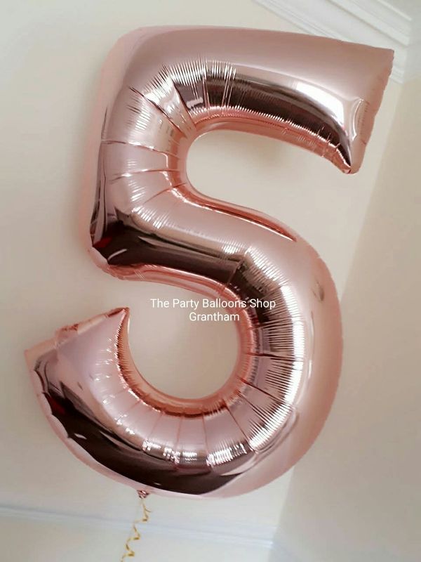 Large Number Balloons - (Single)