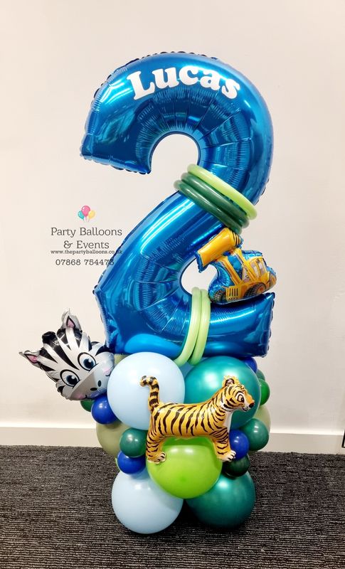 Themed Balloon Stack for age under 10s SIZE M