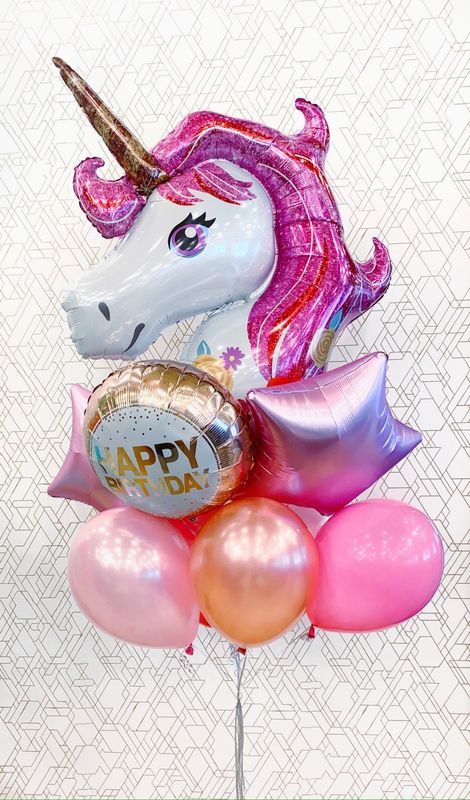 Unicorn Delux Balloon bouquet