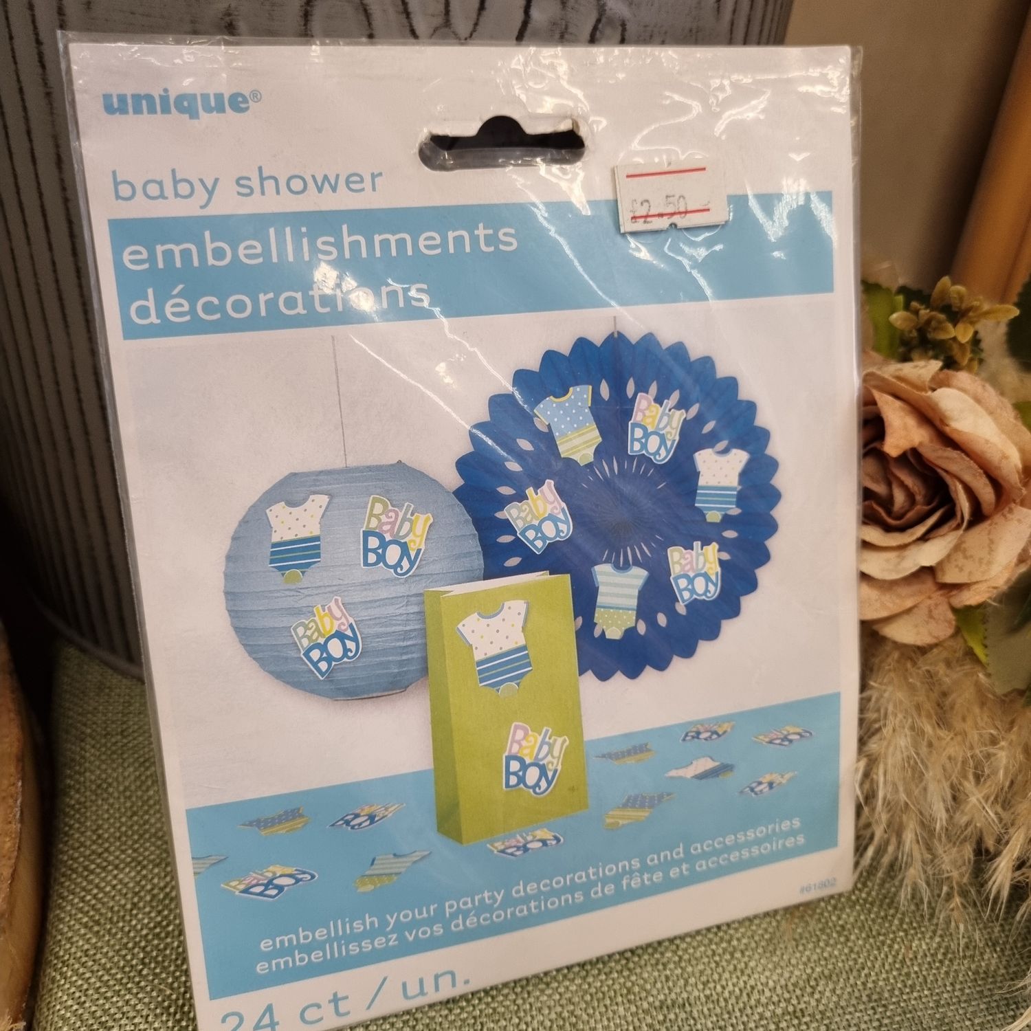 Baby shower decorations blue