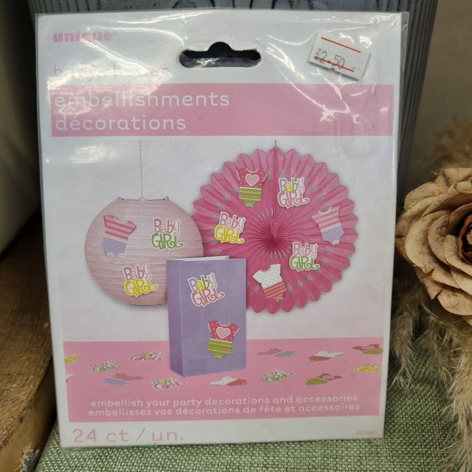 Baby shower decorations pink