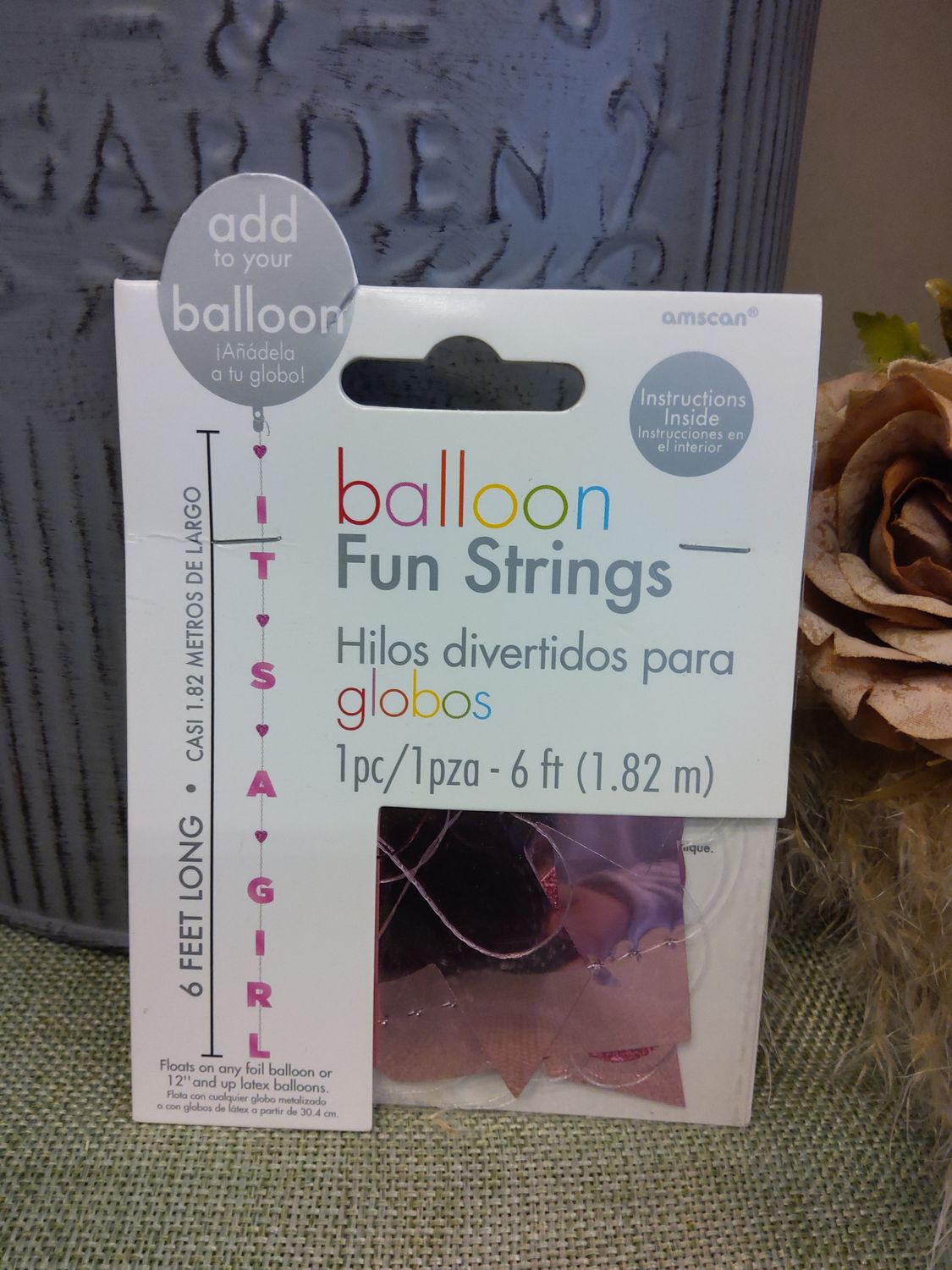 It's a Girl balloon string