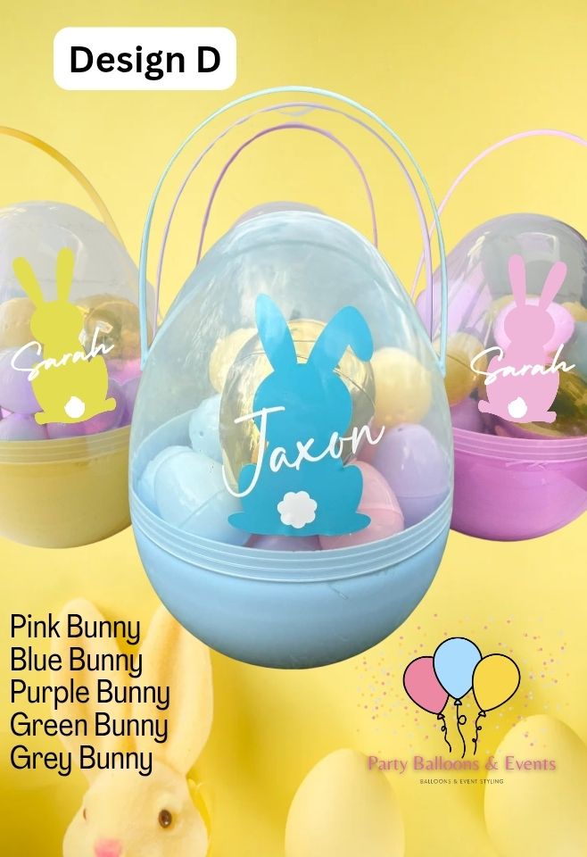 Fillable Easter Eggs with 30 mini eggs - Yellow 