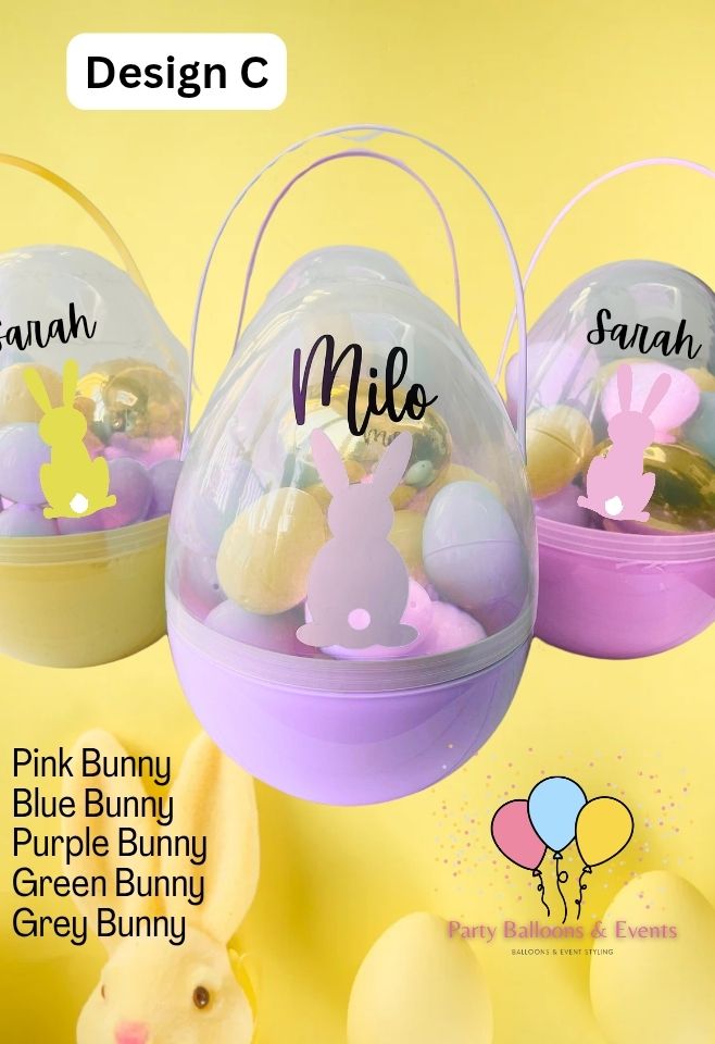 Fillable Easter Eggs with 30 mini eggs - Purple
