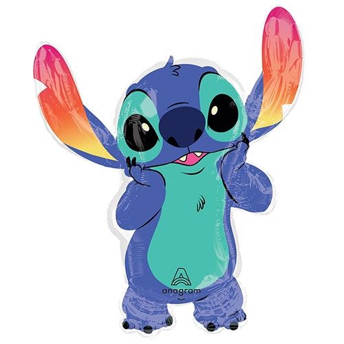 Inflated Large Stitch Helium balloon stich lilo and angel