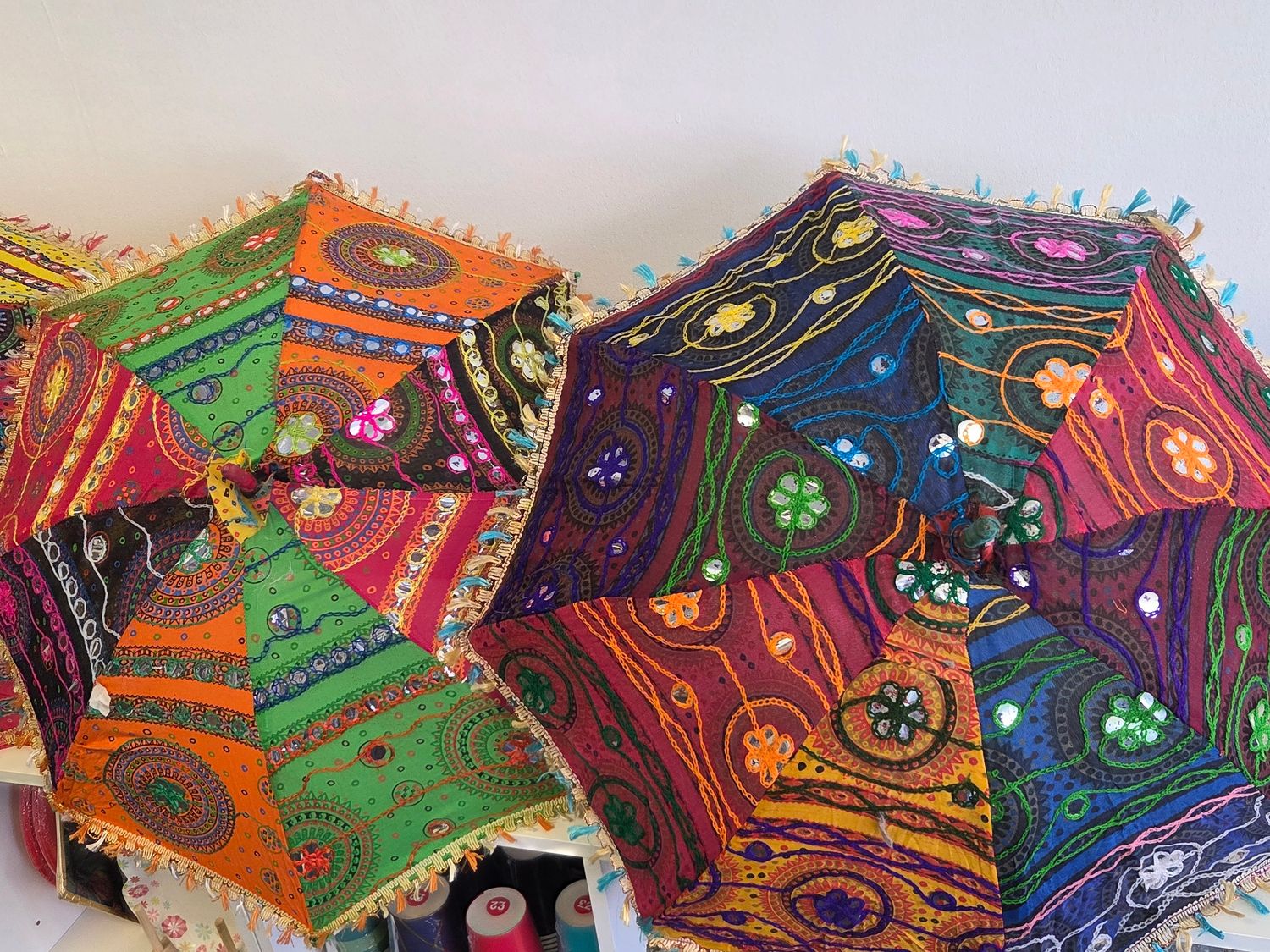 Decorative Umbrella mehendi decoration 