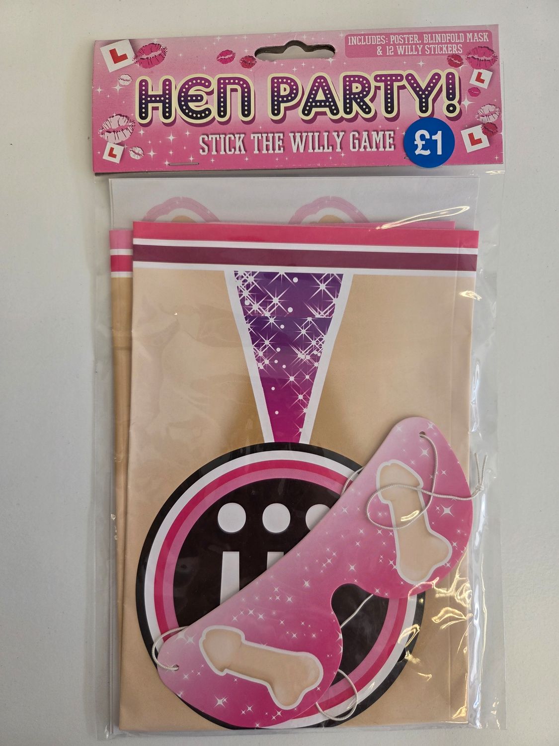 Hen party stick the willy game