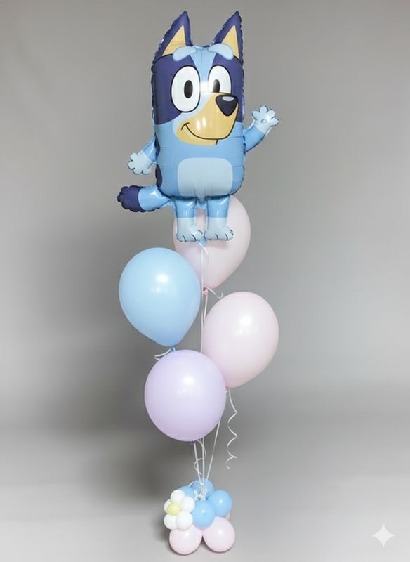 Bluey Foil balloon bouquet 