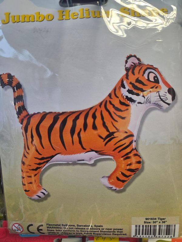 Tiger 30" Foil Balloon