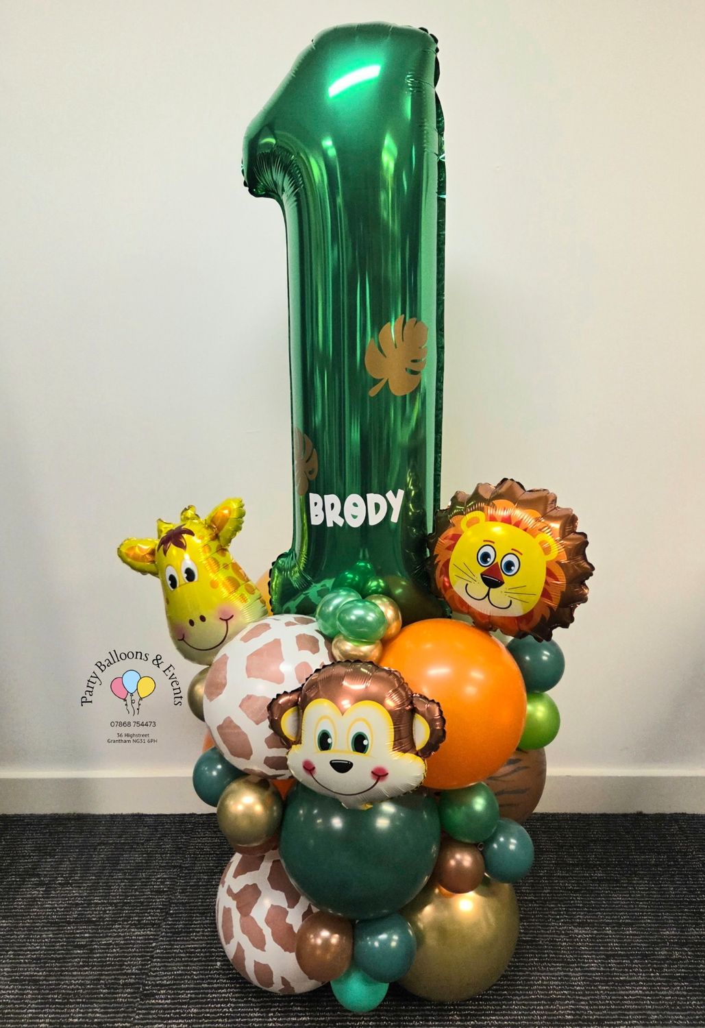 Safari / Jungle themed number stack Safari / Jungle themed number stack