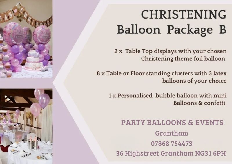Christening Package B