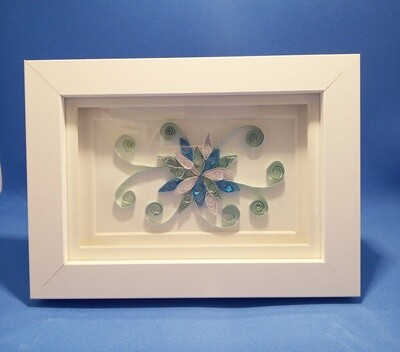 Quilled Art 'Swirling Snow'