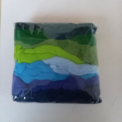 Mixed merino colour packs