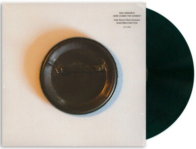 Mac DeMarco - Here Comes The Cowboy [LP] green and black mix colored vinyl, alternate cover art, poster, limited to 8000