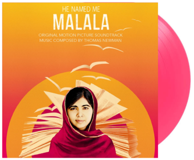 Thomas Newman - He Named Me Malala: Soundtrack [LP] limited pink colored vinyl, numbered to 500)