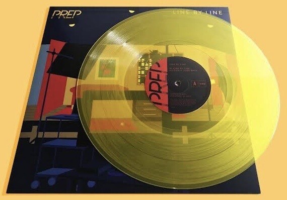 PREP - Line By Line [EP] limited translucent yellow colored vinyl