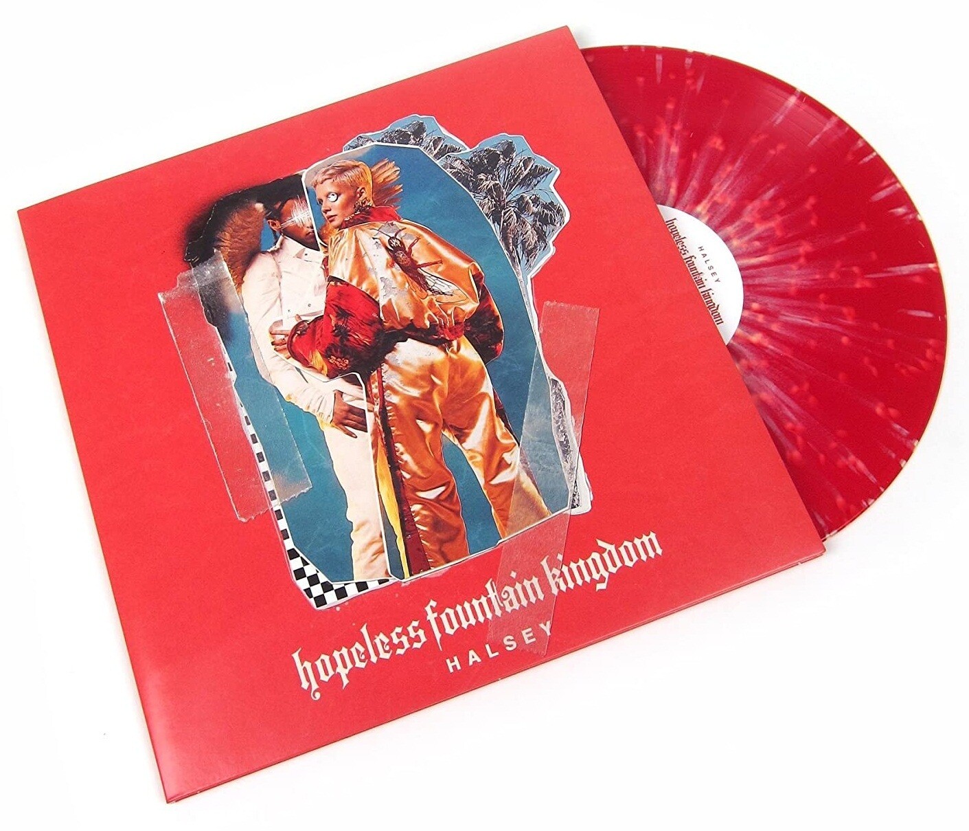 Halsey - Hopeless Fountain Kingdom [LP] red colored vinyl with yellow splatter, limited to 2500, indie-retail exclusive
