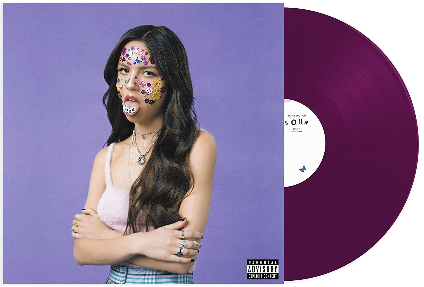 Olivia Rodrigo - Sour [LP] limited transparent violet colored vinyl