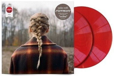 Taylor Swift - Evermore [2LP] exclusive red colored vinyl
