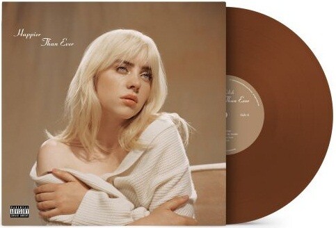 Billie Eilish - Happier Than Ever [2LP] deep brown colored vinyl, indie-retail exclusive