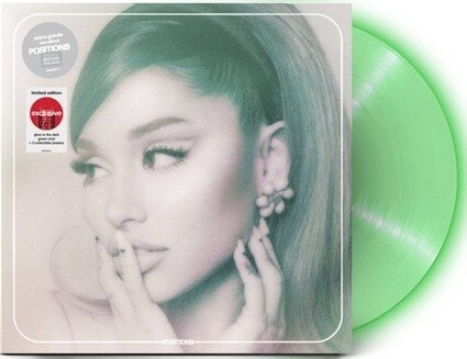 Ariana Grande - Positions [LP] exclusive glow in the dark colored vinyl