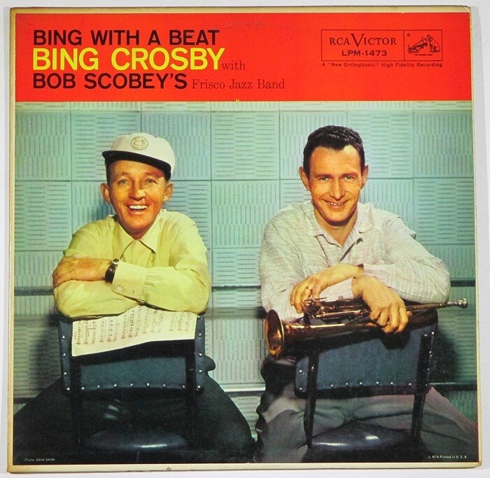 Bing Crosby With Bob Scobey&#39;s Frisco Jazz Band - Bing With A Beat [LP] VINTAGE