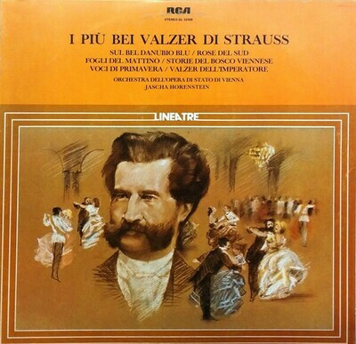 Orchestra Dell&#39;Opera Di Stato Di Vienna &amp; Jascha Horenstein ‎- Strauss: I Piu Bei Valzer [LP] VINTAGE
